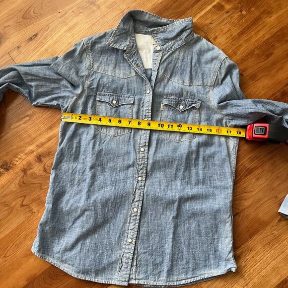 Levi's Western Denim button/snap shirt - Picture 4 of 5